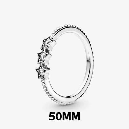 Bracelete, Anel e Brincos de Estrela 925 Sterling Silver — Joia Romântica com Design Clássico